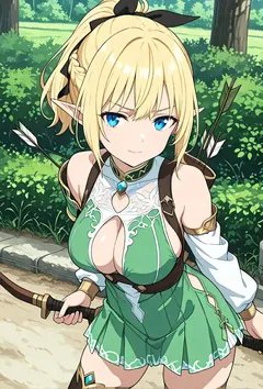 弱小的圣骑士和对她一见钟情的怪物