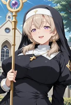 在修女靴下忏悔吧